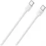 USB-kaabel RealPower 404306 USB 2.0 1 m USB C valge