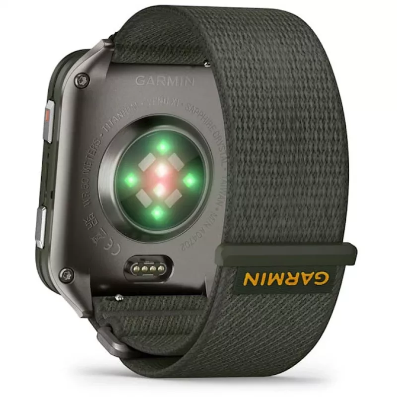 Garmin Venu X1 5,08 cm (2) AMOLED digitaalne 448 x 486 pikslit puuteekraaniga hall Wi-Fi GPS (satelliit)