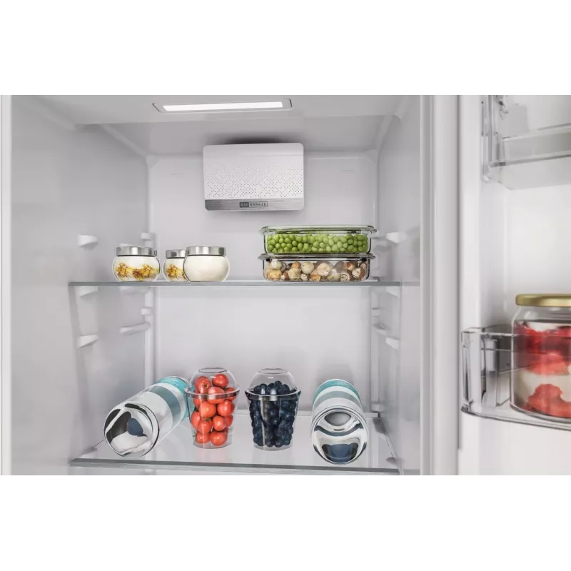 Whirlpool külmik | WHSD18A013D1 | Energiatõhususe klass E | Sisseehitatav | Sahver | Kõrgus 177 cm | Külmiku netomaht 306 L | Ekraan | 30 dB | Roostevaba teras