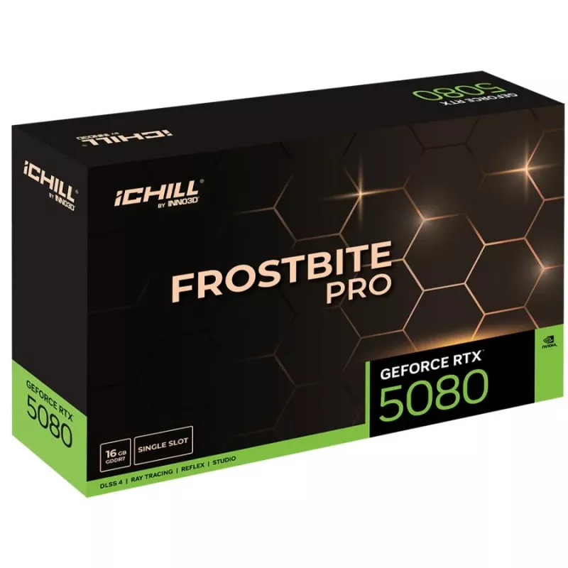 INNO3D iChill GeForce RTX 5080 Frostbite Pro 16GB GDDR7 Graafikakaart