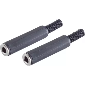Juhtmepistik ShiverPeaks BS50300-2 6,3 mm Must