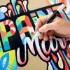 Markerite komplekt Staedtler Lumocolor 6 pastellvärvi — akrüültint, 6 pastelltooni komplekt