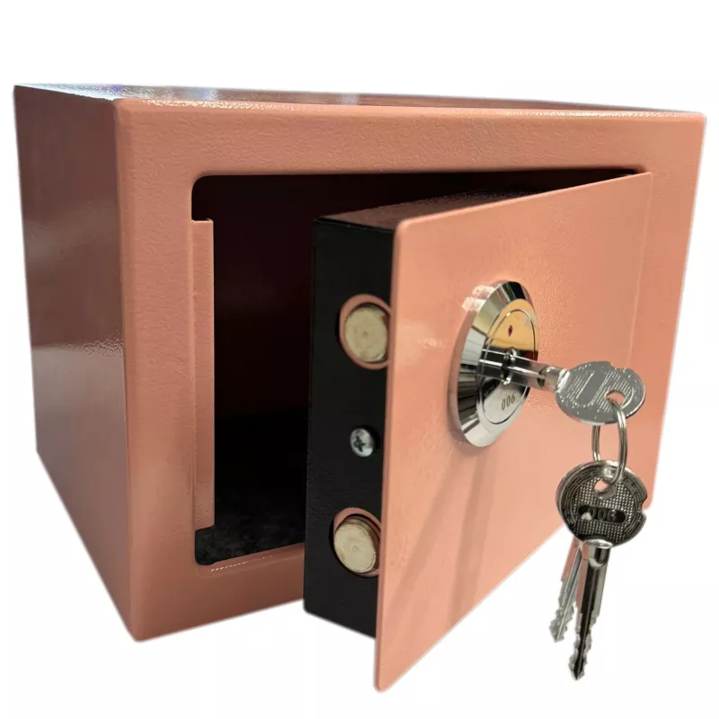 Extralink Home | Home Safe | kontor, võtmekapp, turvaseif, roosa, S-404