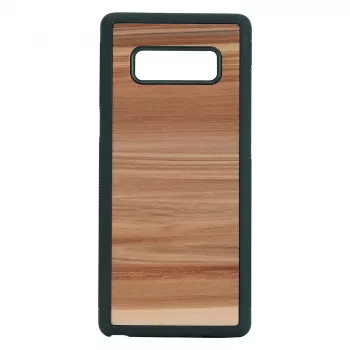 Man and wood nutitelefoni ümbris Galaxy Note 8-le — cappuccino must kaitseümbris