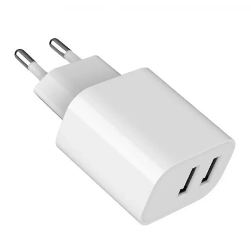 Laadija Gembird TA-UC-2A12-01 siseruumides AC 2.4A 2 USB valge