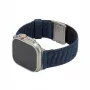 Käekellarihm GUAN premium Apple Watchile 42/44/45/46/49 mm — Sinine Must