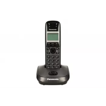 Panasonic KX-TG2511 DECT telefon must kõnevalija ID-ga