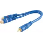 Audio kaabel RCA 2 × RCA ShiverPeaks BS40045 0,2 m sinine