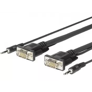 Vivolink PROVGAMCS4.6 videokaabli adapter 4,6 m VGA (D-Sub) + 3,5 mm must
