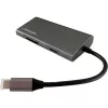 Sülearvuti dokk LC-Power LC-HUB-C-MULTI-5 USB 3.2 Gen 1 USB-C juhtmega