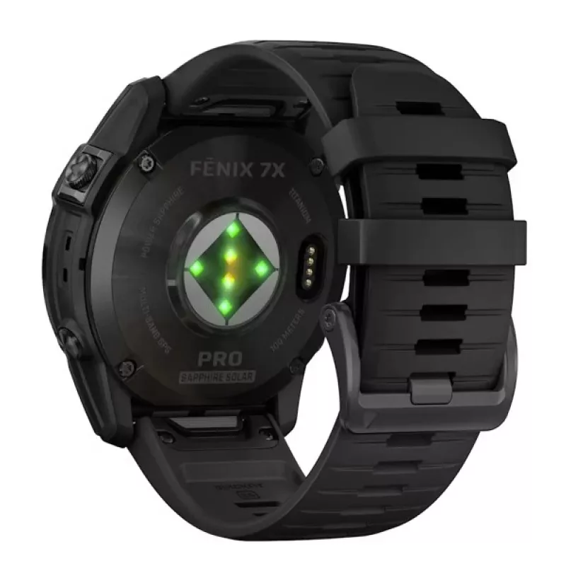 Nutikell GARMIN fēnix 7X Pro 51 mm, 1,4 tolli (3,56 cm) MIP 280×280, puutetundlik, Wi‑Fi, GPS, 32 GB, must
