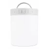 Manhattan Sound Science Bluetooth-kõlar, 5-tunnine taasesitusaeg, ulatus 10 m, microSD-kaardilugeja (32 GB), 3,5 mm abisisend, väljundvõimsus 3 W, USB-A laadimiskaabel kaasas, 1200 mAh aku, Bluetooth v5, sisseehitatud riputusaas, valge, 3-aastane garantii