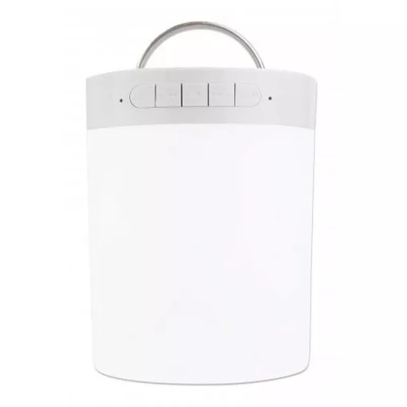 Manhattan Sound Science Bluetooth-kõlar, 5-tunnine taasesitusaeg, ulatus 10 m, microSD-kaardilugeja (32 GB), 3,5 mm abisisend, väljundvõimsus 3 W, USB-A laadimiskaabel kaasas, 1200 mAh aku, Bluetooth v5, sisseehitatud riputusaas, valge, 3-aastane garantii