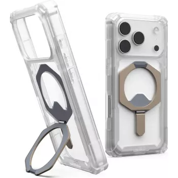Urban Armor Gear 114527114G36 mobiiltelefoni ümbris 16 cm (6.3) kate Titanium, Läbipaistev