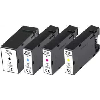 Renkforce tindikomplekt asendab Canoni PGI-1500XL (9182B004) ühilduv must, tsüaan, magenta, kollane RF-5706078 (RF-5706078)