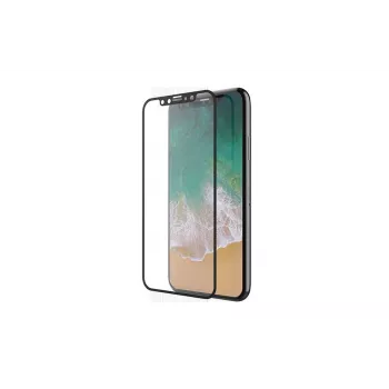 Devia Van Entire View karastatud klaasist ekraanikaitse iPhone XR 6,1 tolli jaoks — must