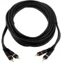 Audio Cinch kaabel Omnitronic 30209382 2x2, 15 m pikkus, RCA isane-isane, stereosignaal
