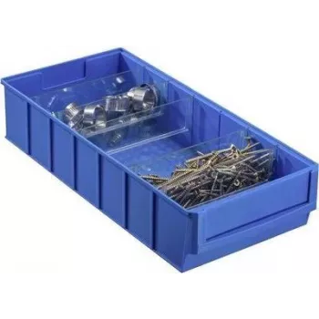Hoiukast Allit 456550, mõõtmed 185×400×81 mm, sinine, plastik