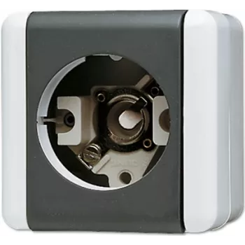 JUNG valgussignaal ilma katteta 837-14W WG800 IP44 E14 keermega 837-14W (837-14W)