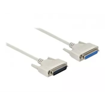 Jadakaabel DeLOCK 86907 beež 0,5 m D-Sub 25 Pin