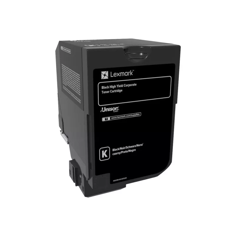 Lexmark CSCX725 Corporate 20K toonerikassett, suure tootlikkusega must 74C2HKE