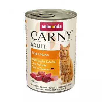 ANIMONDA Carny Adult Beef and chicken - märg kassitoit - 400g