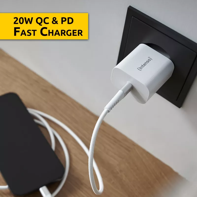 Siselaadur Intenso POWER ADAPTER USB-C/7802012