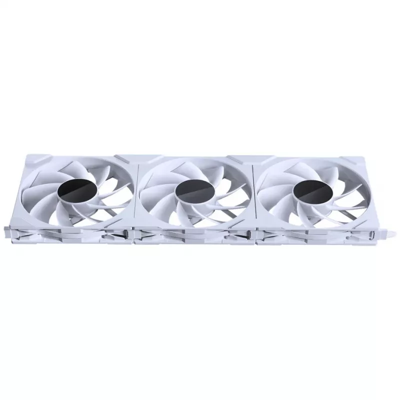 PHANTEKS NV Series NV7 E-ATX-korpus, karastatud klaas, ARGB - valge & M25 Gen2 PWM D-RGB ventilaatori 3-osaline komplekt - pööratud laba, 140 mm + DRGB komplekt