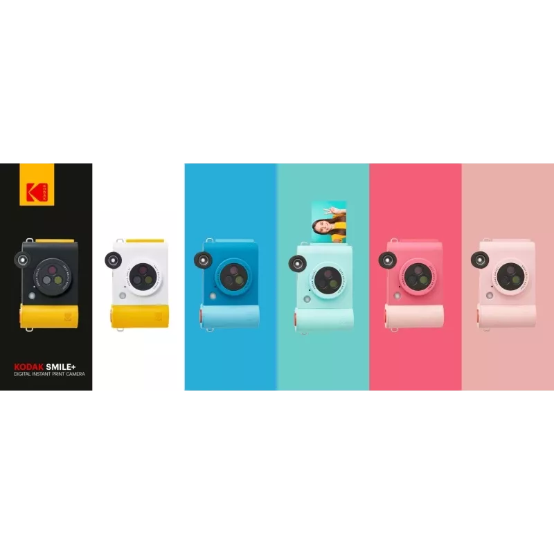 Kodak SMILE+ hetkeprinterkaamera, 2x3'', valge