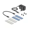 SSD-korpus DeLOCK 42027 Hall M.2 10 Gbit/s USB USB-C