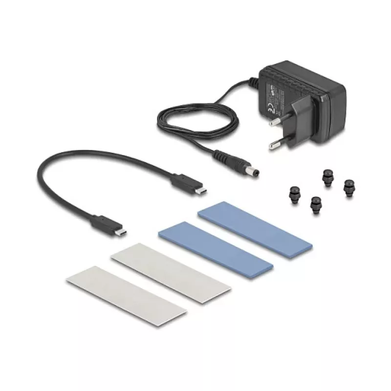 SSD-korpus DeLOCK 42027 Hall M.2 10 Gbit/s USB USB-C