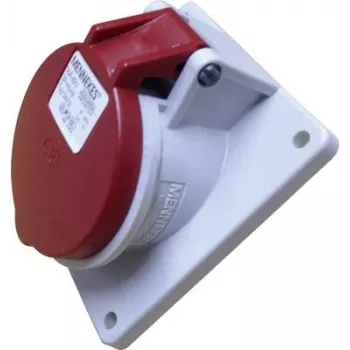 MENNEKES 3473 CEE paneelipesa TwinContact 16 A 5p Punane (3473)