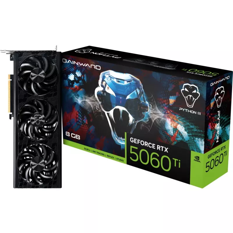 Gainward GeForce RTX 5060 Ti Python III 8GB GDDR7 graafikakaart