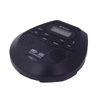 Kaasaskantav CD-mängija Denver DMP-395B must MP3-esitus LCD-ekraan