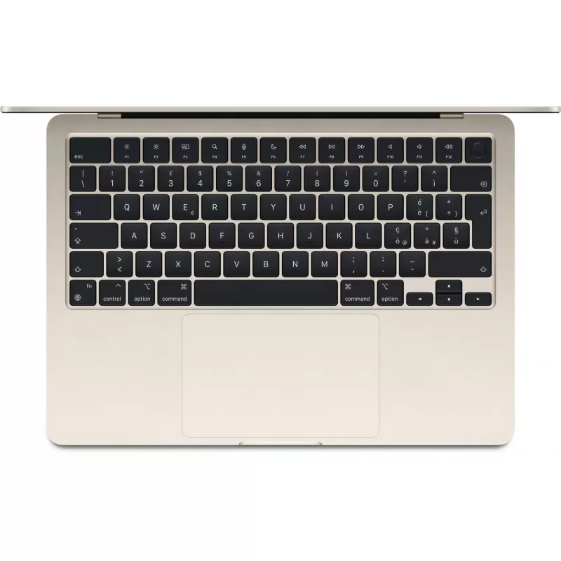 APPLE MacBook Air 34,46cm 13,6Zoll Apple M3 Chip 8-Core CPU 10-Core GPU 16GB 512GB SSD DE - Starlight