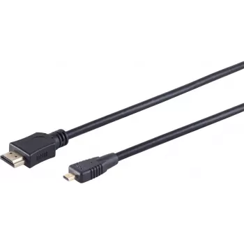 HDMI-kaabel S/CONN Micro-HDMI 1m