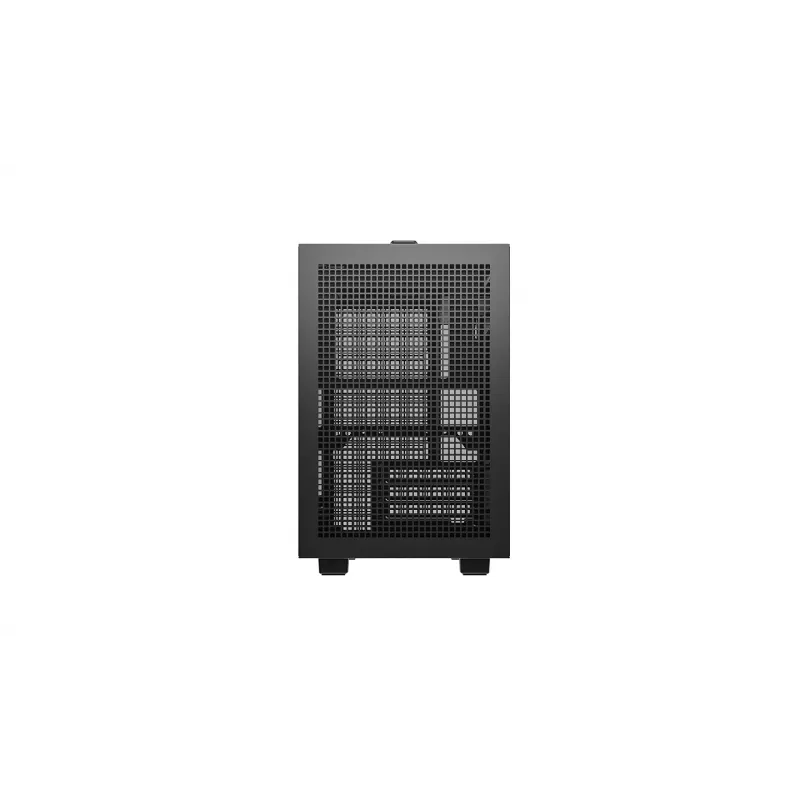 Arvutikorpus DeepCool CH160 PLUS Small Form Factor SFF ATX/mATX, karastatud klaas, USB-C, must