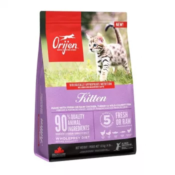 ORIJEN Kitten Kuiv kassitoit 1,8 kg ORIJEN Kitten Kuiv kassitoit 1 on kassitoit Orijenilt. Ehtne Orijeni toode — MPN: · EAN: