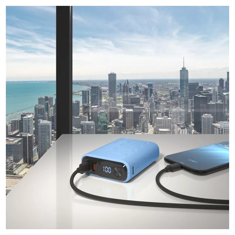Kaasaskantav aku RealPower PB-10000C PD+ 10000 mAh