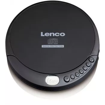 LENCO CD-200 kaasaskantav CD-mängija/Discman, must