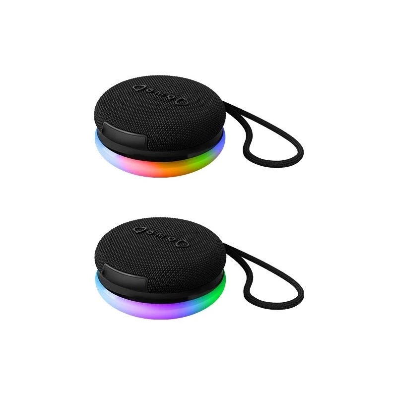 Kaasaskantav Bluetooth-kõlar DEFENDER ENJOY 40 — 7 W RMS, Bluetooth 5.3, LED-valgustus, LiPo aku, 9 h, must