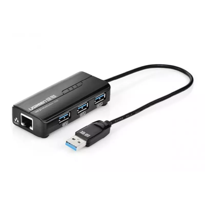 Võrgukaart Ugreen 20265 Ethernet 1000 Mbit/s USB Juhtmega