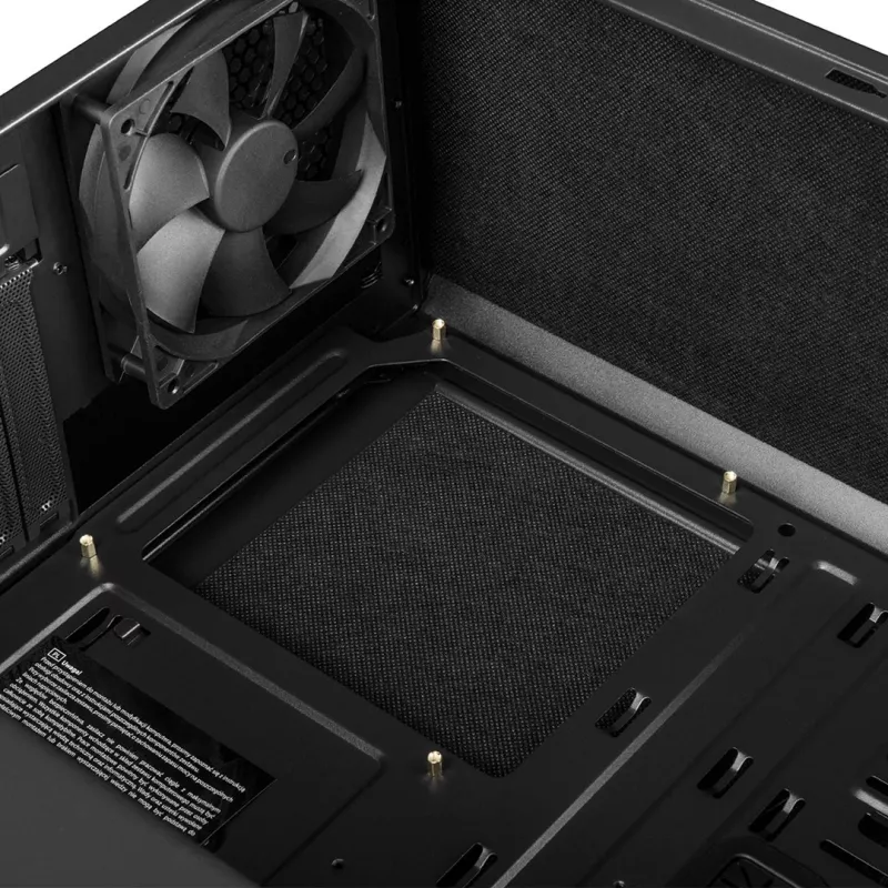 Arvuti korpus MODECOM Oberon Pro Midi Tower — must, toetab ATX/microATX/ITX, 7 laienduspesa, kuni 395 mm GPU, 5 HDD/3 SSD pesa