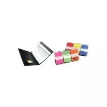 3M Post-It Tabs - 1 Solid - Punane - Kollane - Sinine - 22 vahekaarti/värv - 66/jaotur - Sinine - Punane - Kollane - 25,4 mm - 38 mm - 22 lehte