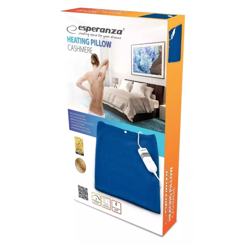 Esperanza EHB004 Soojenduspadi - Elektriline soojenduspadi - 3 kuumusastet - 40 x 30 cm