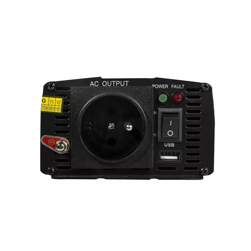 Toiteinverter roheline Cell INV14 300W 24V DC 230V, USB, E-tüüpi pistik, aktiivjahutus