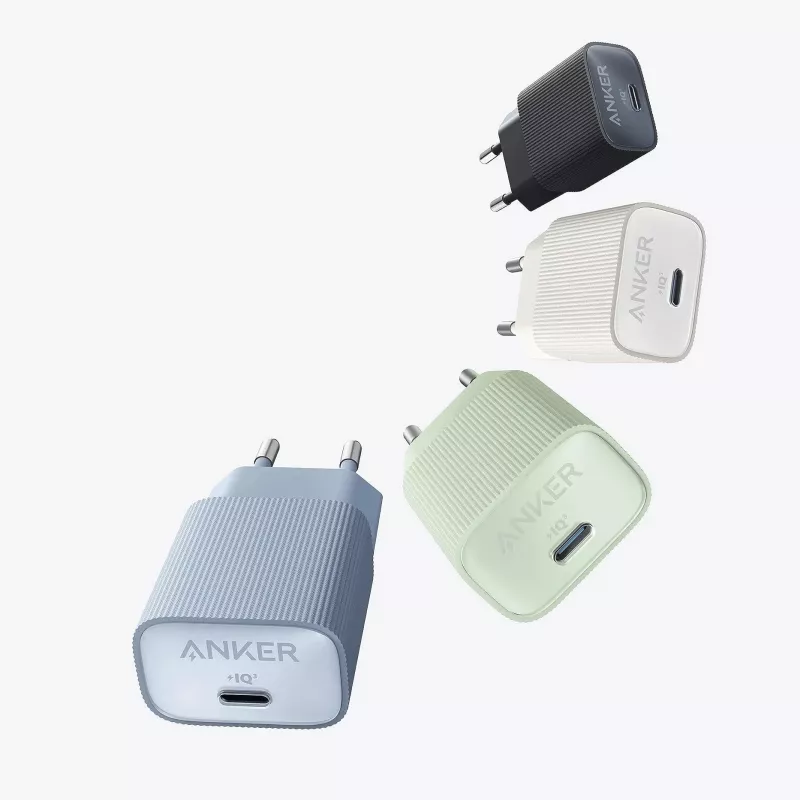 Siselaadija Anker 511 Nano A2337G11 — 30 W USB-C, must