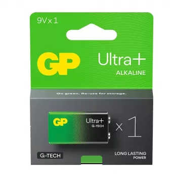 Leelispatarei 6LR61 9V GP ULTRA+ 1 tk.