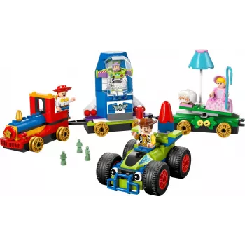 LEGO Disney Toy Story piduliku rongi ja RC-auto komplekt 43264 — 206 osa, 4 minifiguuri, vanusele 4+