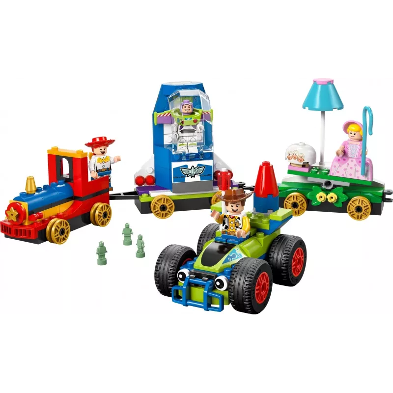 LEGO Disney Toy Story piduliku rongi ja RC-auto komplekt 43264 — 206 osa, 4 minifiguuri, vanusele 4+